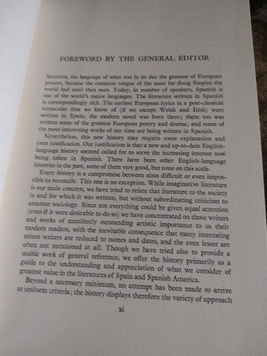 A Literary History Of Spain: The Eighteenth Century Nigel Glendinning