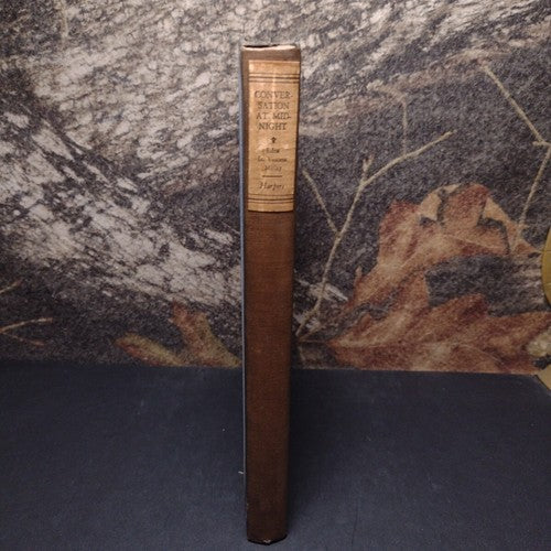 Conversation At Midnight by Edna Millay -Hardcover -1st Edition -1937 Vintage