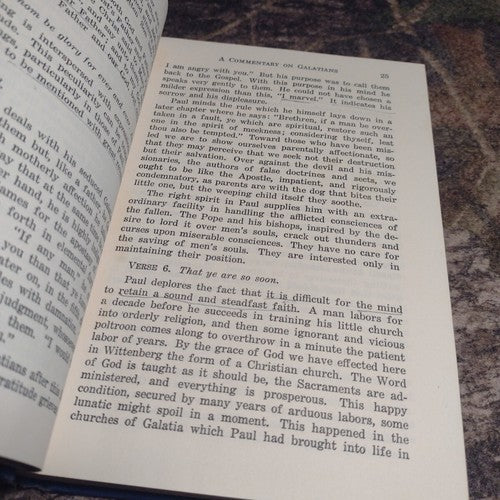 A Commentary On St. Paul's Epistle To The Galatians By Martin Luther 3rd No Date