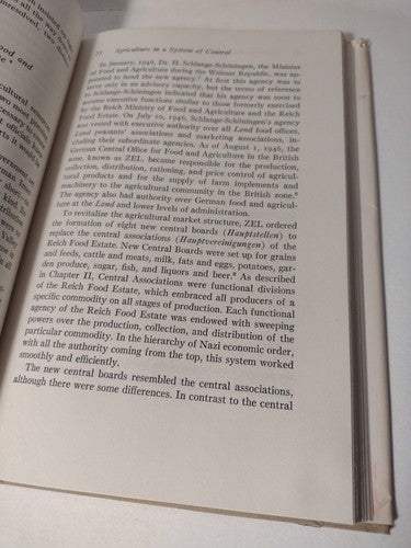 GERMANY UNDER DIRECT CONTROLS by Nicholas Balabkins -1964 -Hardcover -History