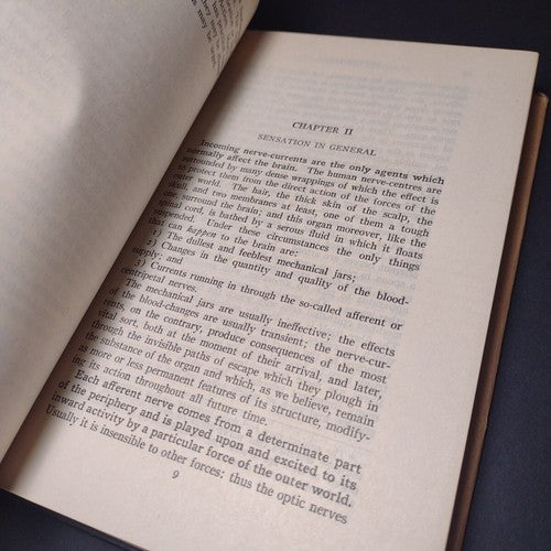 The Living Library: Psychology by William James -Hardcover -1948 -Psychology