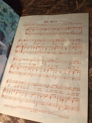 PAUL ANKA souvenir program 1978 concert book "My Way" scarce collectible