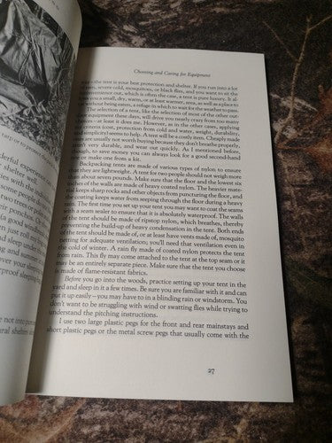 Winchester Press Pack-Along Guide: Light Backpacking by Donald Christian -1981