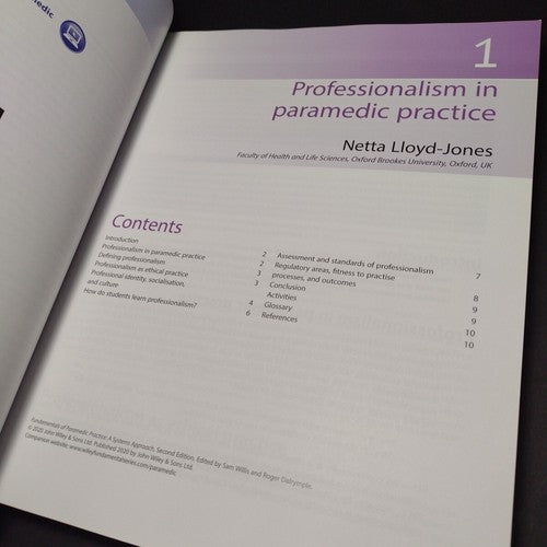 Fundamentals of Paramedic Practice: A Systems Approach, Sam Willis -2nd Ed 2020