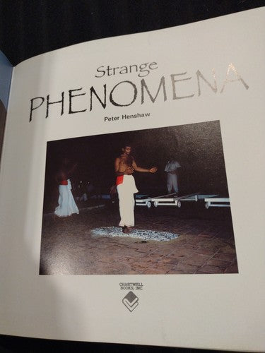 Strange Phenomena by Peter Henshaw (2008, Trade Paperback) illustrated