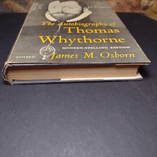 The Autobiography of Thomas Wythorne -Hardcover -1962 -Modern Spelling Edition