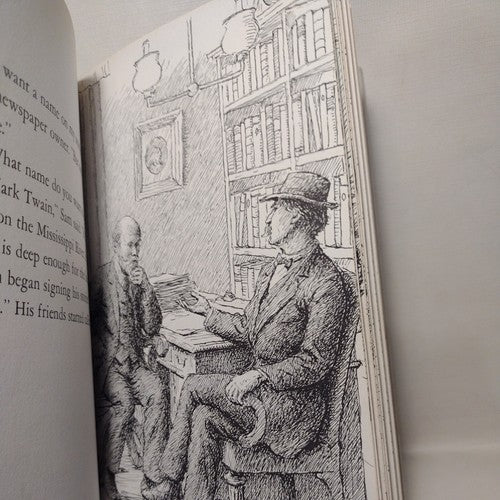 MARK TWAIN BY CHARLES GRAVES / A SEE AND READ BEGINNING TO READ BIOGRAPHY 1972