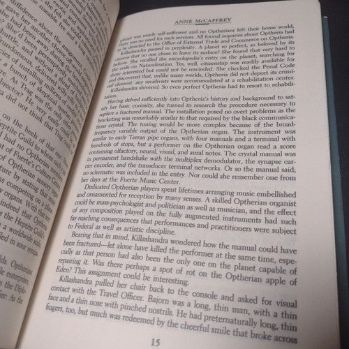 Killshandra by Anne McCaffrey -Hardcover -1985 -Book Club Edition -Science Fic.