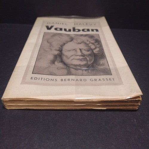 Vauban, Daniel Halevy -1924 French Paperback -Ex libris Copy