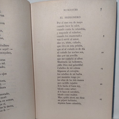 Modern Spanish Lyrics by Elijah Hills and S. Morley -1913 -HC no DJ -1st Ed