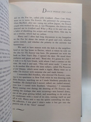 Dance While You Can by Shirley MacLaine -1991 -HCwDJ -ExLibrary -Biographies