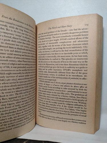 A Short History Of French Literature By Geoffrey Brereton -1965 reprint -PB