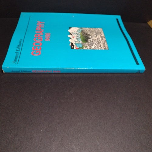 Annual Editions: Geography 94/95 -Paperback -9th Edition -Geographic Science
