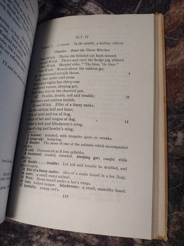 Macbeth by William Shakespeare, Edited by May A. Feehan -1935 -Editor Inscribed