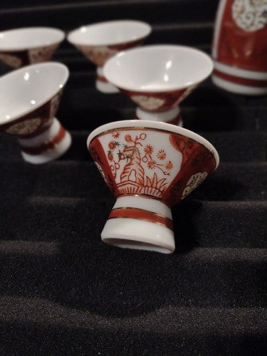 Saki Set,  Vintage Matsubara  7 Pc Set