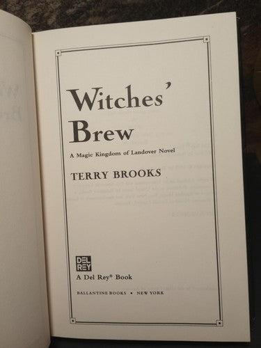 Magic Kingdom of Landover: Witches' Brew by Terry Brooks -Hardcover -1995