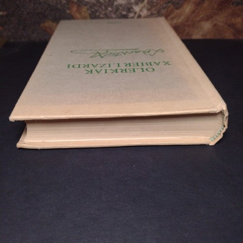 Olerkiak Xabier Lizardi, Xabier Lizardi -Hardcover -1983 -Basque Poetry