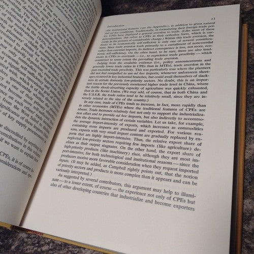 International Trade and Central Planning by Alan Brown -1968 Hardcover -Economy