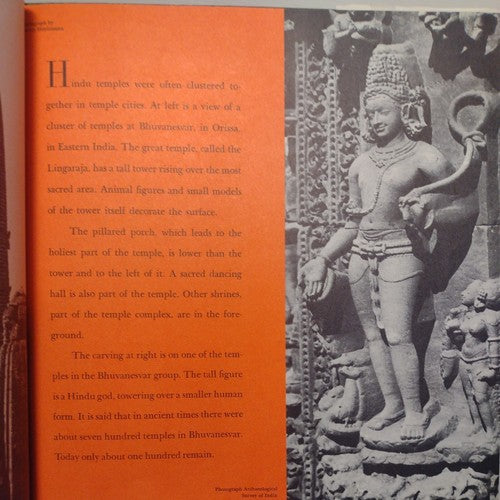 The Art of India by Shirley Glubok -1969 -HC -Ex Library -Art Books