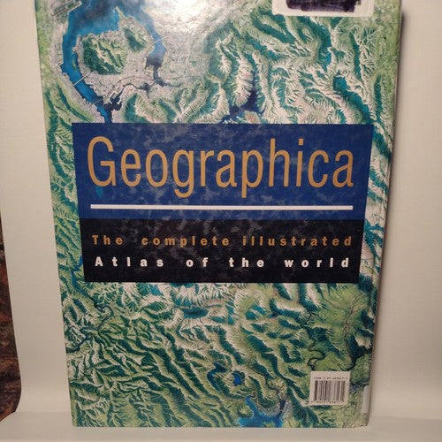 Geographica The Complete Illustrated Atlas of the World Hardcover 1999 Lg Format