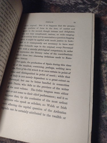 The Flourishing of Romance by George Saintsbury -Hardcover -1907 -Literary Crit