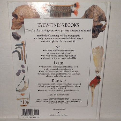 Eyewitness Books: Early Humans by Nick Merriman, 1989 1st American Ed. Hardcover