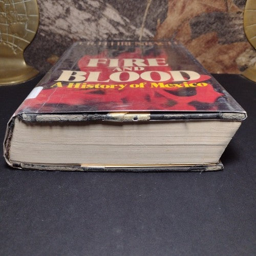 Fire and Blood: A History of Mexico by T. R. Fehrenbach -Hardcover -1973 -Signed