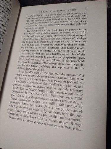 Family Adjustment and Social Change by Manuel Elmer -Hardcover -1932 -Sociology