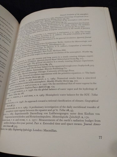 World Climatology: An Environmental Approach, John G. Lockwood (1974) 1st ed