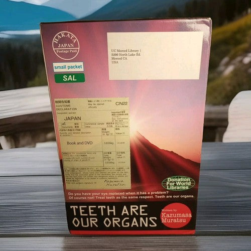 Teeth Are Our Organs By Dr Kazumasa Muratsu -New & Sealed with DVD