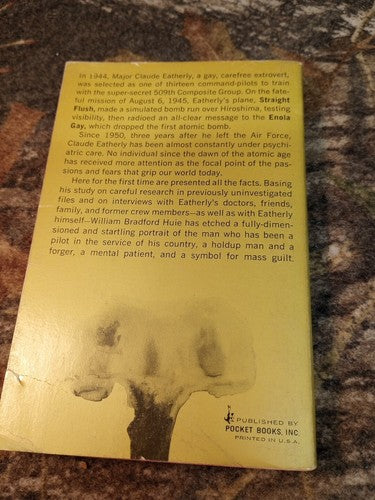 The Hiroshima Pilot by William Bradford Huie (1965, Paperback)