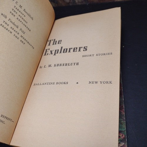 Science Fiction / Fantasy Paperback Bundle -6 Books -The Explorers, Space Tug...