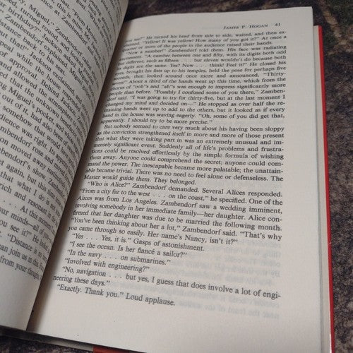 Code Of The LifeMaker by James P. Hogan -Hardcover -1983 -Vintage Book Club Ed.