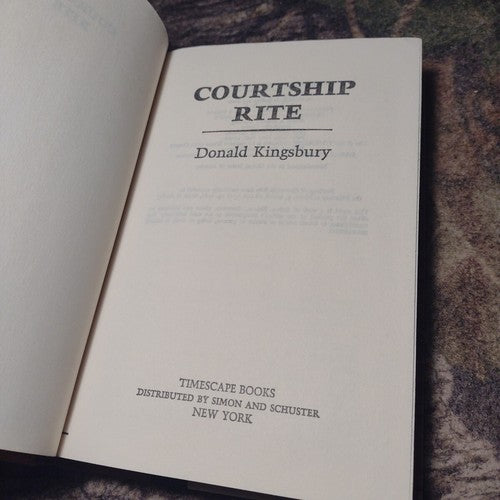 Courtship Rite by Donald Kingsbury -Hardcover -Book Club Edition -1982 -Fantasy
