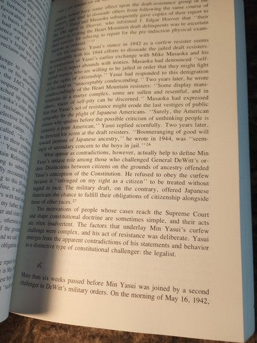 Justice at War: The Story of the Japanese-American Internment Cases Signed