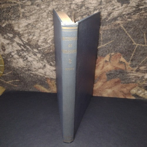 Dictionary of Philosophy by Dagobert Runes -1960 -Hardcover -Vintage Philosophy