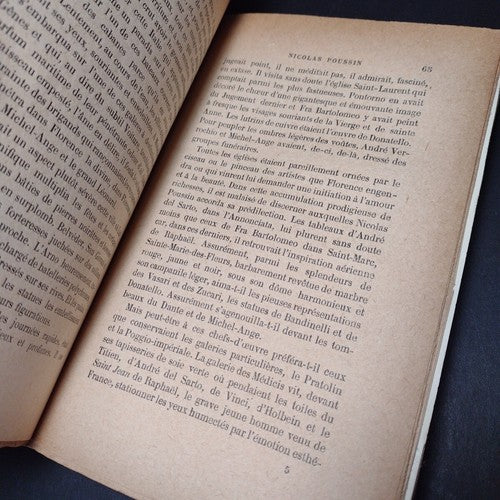 Nicolas Poussin: Premier Peintre Du Roi, Emile Magne -1928 French Paperback