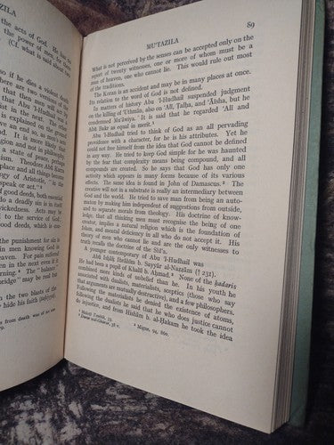 James Forlong Fund Volume XXIII: Muslim Theology by A.S. Tritton -1947 Hardcover