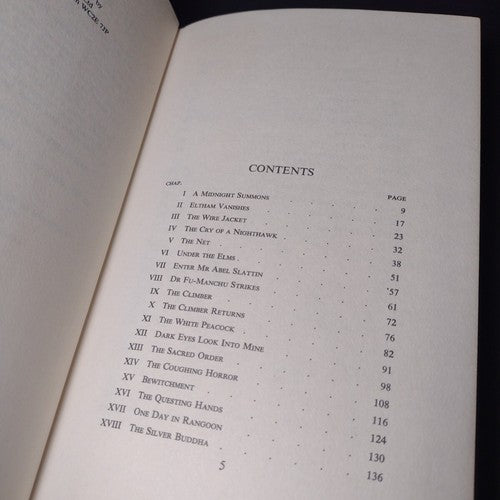 The Devil Doctor by Sax Rohmer -Tom Stacey Reprint -Hardcover 1973