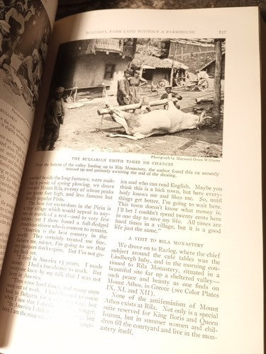 1932 National Geographic Magazine Bound Issues July-Dec Vol 2 Exlibris