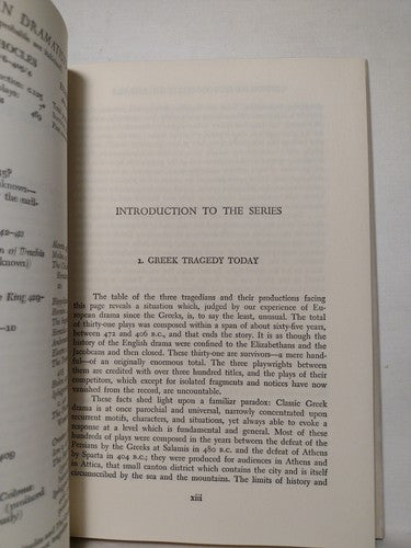 The Seven Against Thebes By Æschylus -1978 -HCwDJ -1st Print Classic Literature