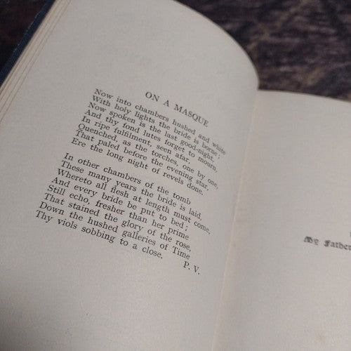 Poetical Works of Thomas Campion Edited by Percival Vivian -1909 -Hardcover -UK
