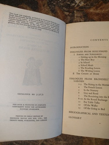 The Elizabethan Home by M. St. Clare Byrne -Plays & Drama -1949 -ExLibris