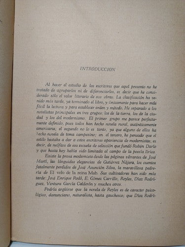 Novelistas Contemporaneos De America Por Arturo Rioseco -1939 -PB -Spanish Lit.