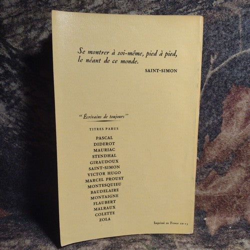 Saint-Simon By Himself By François-Régis Bastide -Paperback -1953 French