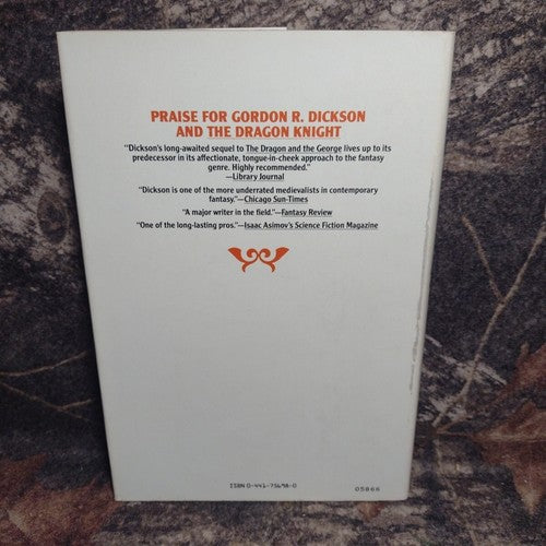 The Dragon at War by Gordon R. Dickson -1992 Hardcover -Vintage Fantasy / Sci FI