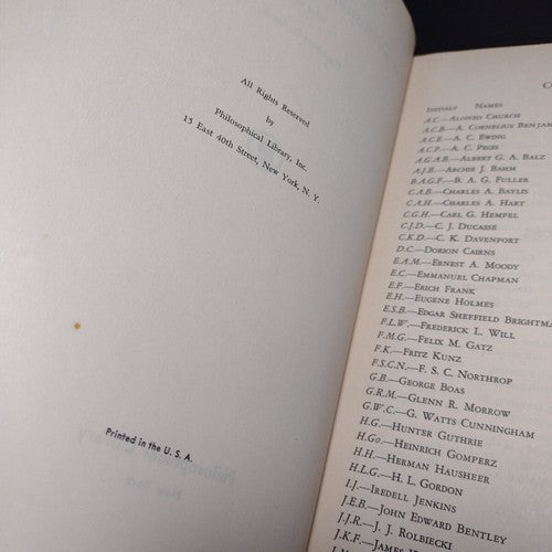 Dictionary of Philosophy by Dagobert Runes -1960 -Hardcover -Vintage Philosophy