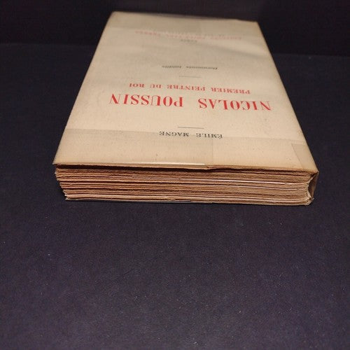 Nicolas Poussin: Premier Peintre Du Roi, Emile Magne -1928 French Paperback
