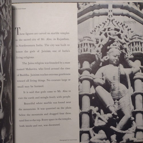 The Art of India by Shirley Glubok -1969 -HC -Ex Library -Art Books