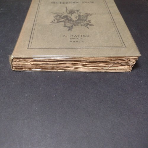 La Societe Francaise Dix- Huitime Siecle: Louis Ducros Correspondence 1922